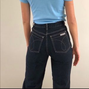 80 Calvin Klein high waisted jeans